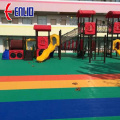 Kindersportzentrum abgehängtes Bodensystem
