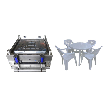 Plastic Beach Lounge Table Chair Molds