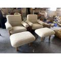 italian high quality solid wood leisure chair