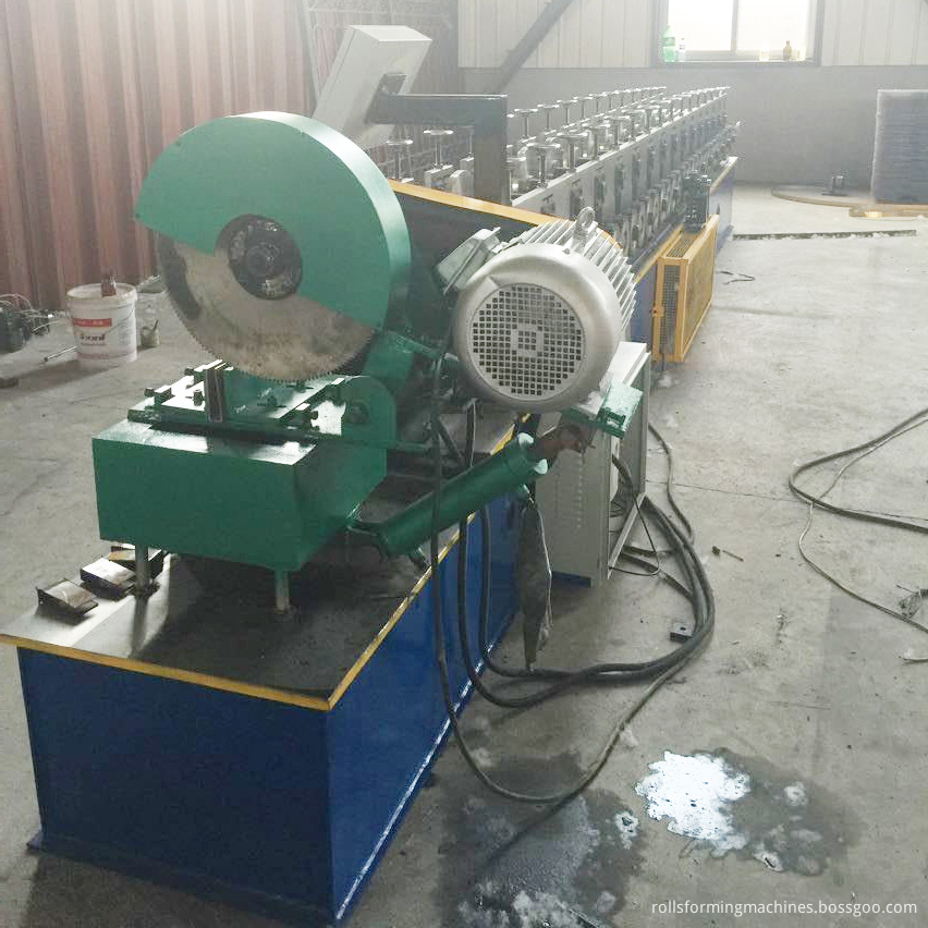 shutter side chnanel making machine