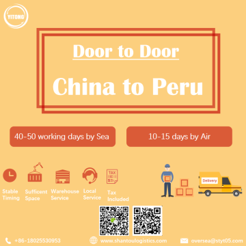 Deur -tot -deurdienst van Shenzhen naar Peru