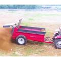 Tractor mounted fertilizer spreader machine