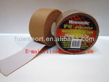 (L)Zinc oxide Sports Tape 3.8cm*13.7m Rayon Rigid Strapping Tape