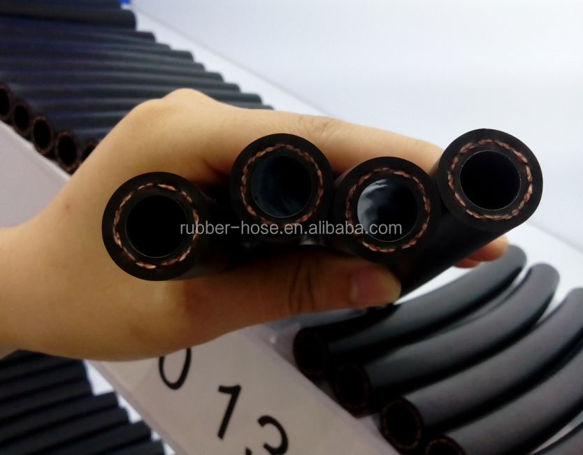 two polyester spiral barrier hose / air conditioning hose R134