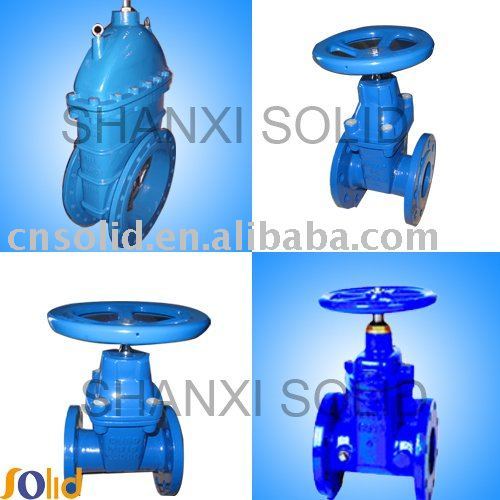 flanged sluice valve