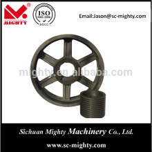aluminum v-belt pulley 8-groove pulley v-belt pulley for motor