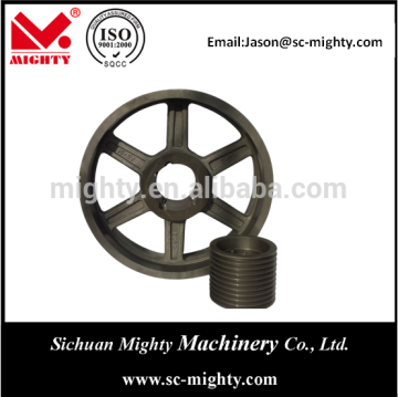 aluminum v-belt pulley 8-groove pulley v-belt pulley for motor
