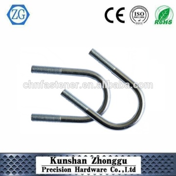 Blue White Zinc U Bolt Carbon Steel