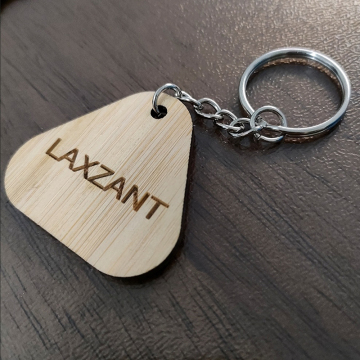 Handcrafted Wooden Keychains and Customizable Key Tags with Rings
