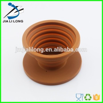 Hot sale durable convenient silicone tea strainer