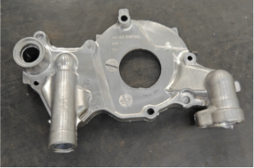 Die casting gear sleeve oil pump housing