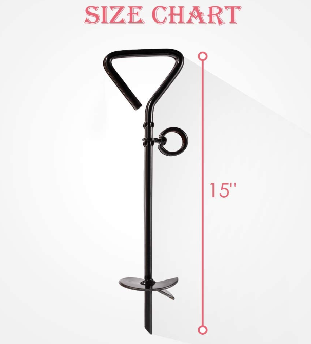 Ancla de patio de mascotas Pet Yard Anchor