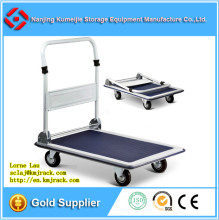 High Quality Foldable Plastic Platform Hand Trolley for Sale
