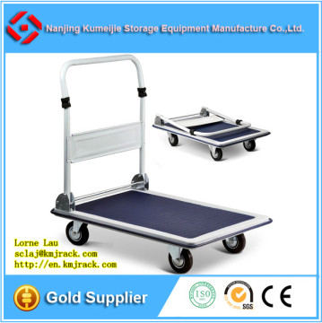 High Quality Foldable Plastic Platform Hand Trolley for Sale
