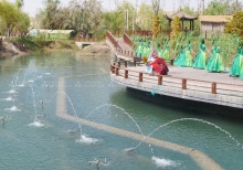 Floating Water Fountain for Pool