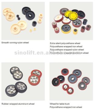 Casters of table lift