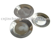 stainless round tray