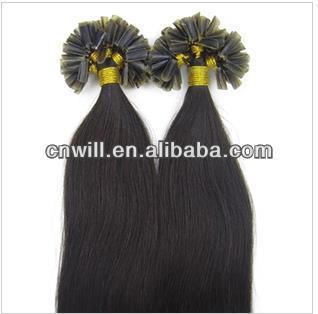 Unproceesed Virgin Indian Remy Hair Natural Black Black Pre-blonded Extension hair for black hair