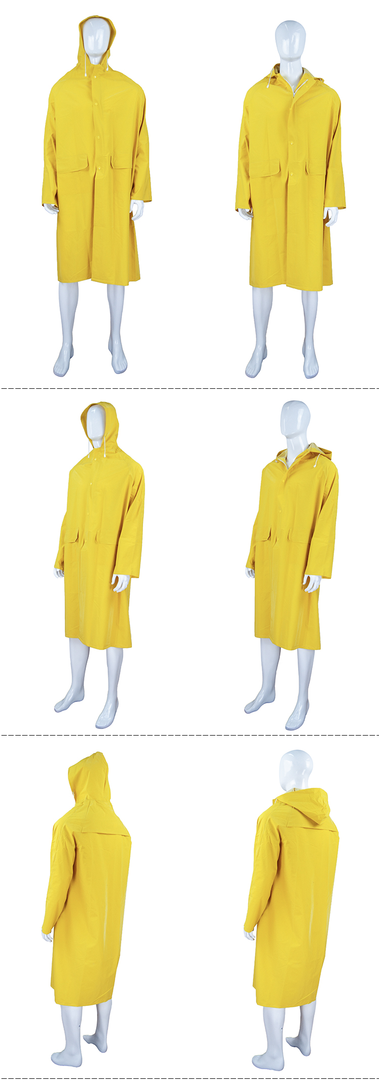 Yellow PVC Raincoat