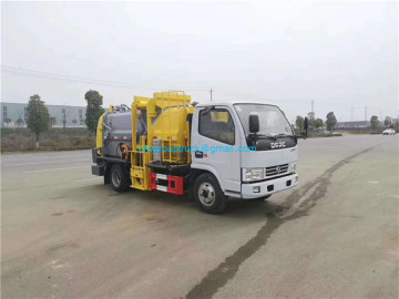 Cheap 4x2 RHD trash compactor waste truck