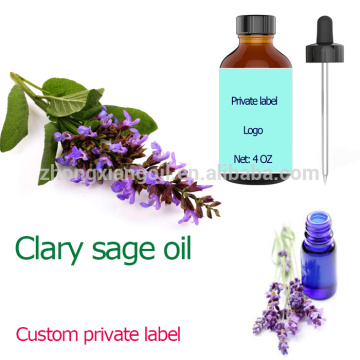 100% minyak esensial clary sage Murni dan Alami