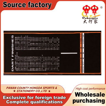 Natural Sisal Dartboard with Premium Dart Mat