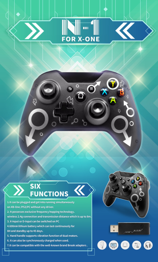 Xbox One LiNet Controller لعبة