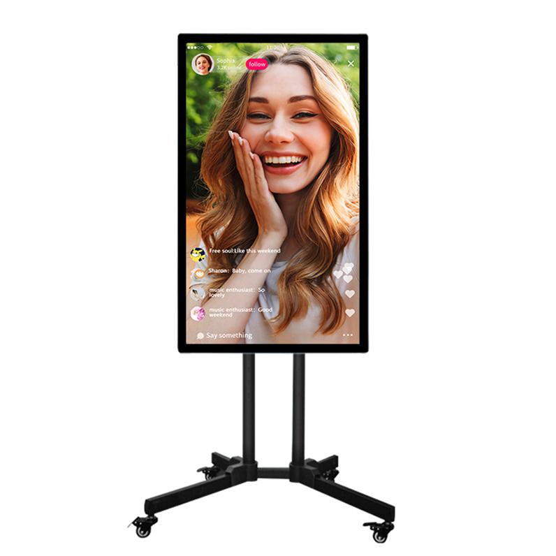 Moniteur LCD écran tactile infrarouge 55" équipement de diffusion