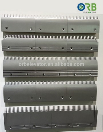 Escalator comb plate aluminium alloy