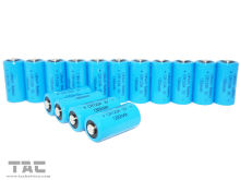 High Energy Density 3.0v Cr123a 1300mah Li-mn Battery / Primary Lithium Battery