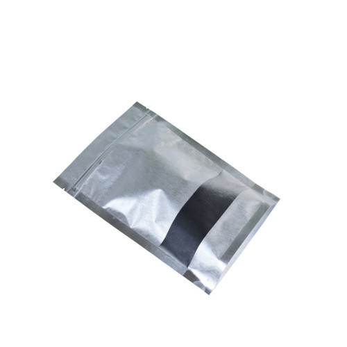 Zip Lock Aluminum Folie Snack Emballage med vindue