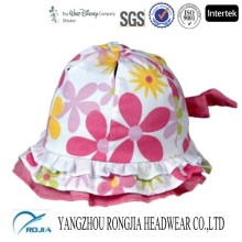 Summer Hat 2013 Baby Girls Flower Bucket Cap