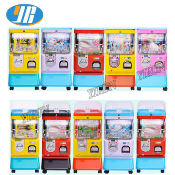 Metal and Plastic Coin-Operated Gashapon Vending Machine