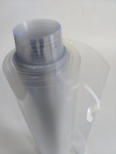 Super clear Calendared PVC film roll for thermoforming