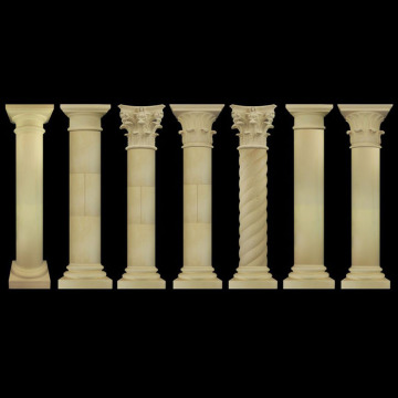 Custom carved indoor baluster railing baluster stair balustrade column