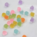 Groothandel 12*12*10mm Leuke Losse Ronde Bal Snoep Stijl Hars Cabochons Kralen voor Craft Baby Speelgoed Kids