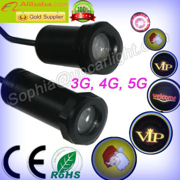 led door courtesy light with car logo/led ghodt shadow car logo light /car led logo lights