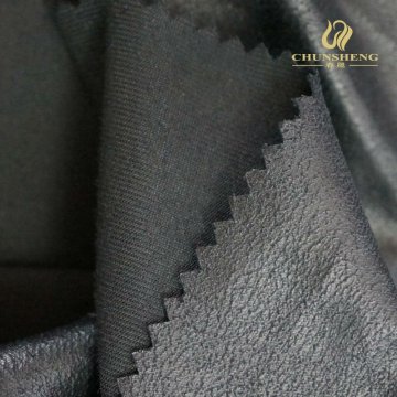 Gilding Poly Suede Material for Fashionable Garment and Bags