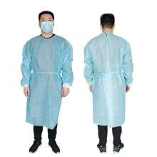 Robe d&#39;isolement jetable en PP approuvée par la FDA CE
