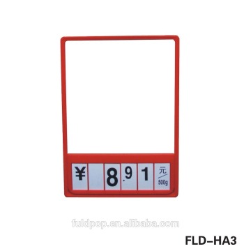 Hot-sale Supermarket Promotional Fruit Table Number Stand