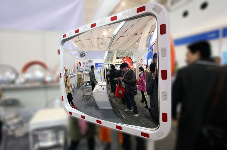 Positive Roadway Products Safety Reflective Convex Mirror, Custom Stand Plastic Molding Inject Mirrors/