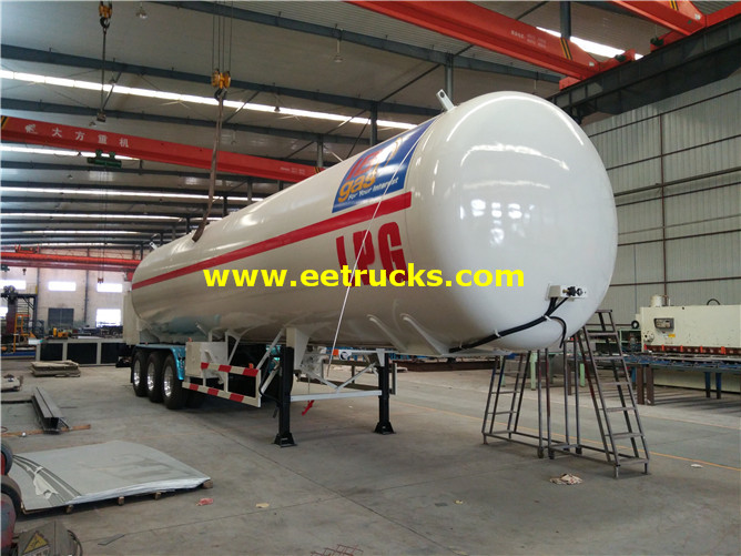 LPG Delivery Trailer Tank