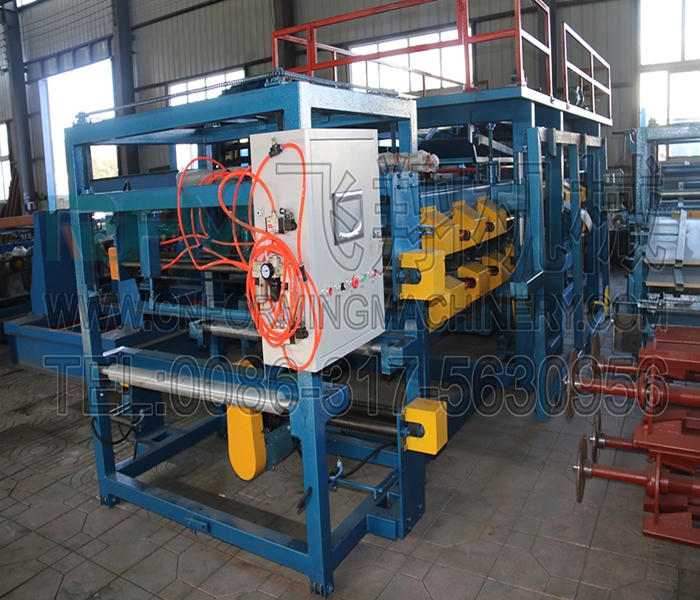 FX rockwool insulation sandwich panel production machine