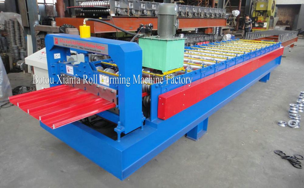 Aluminum IBR Roof Since lock roll forming machine