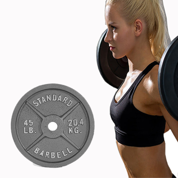 Free Weight Gym Equipment Barbell Discs