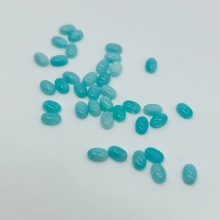 Natural Amazonite Flat Bottom Polished Loose Gemstone