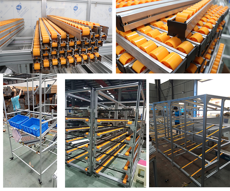 ABS Plastic Roller Track for Pallets