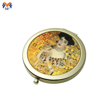 Wholesale antique cosmetic pocket mirror custom