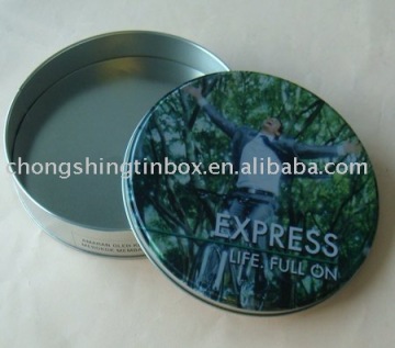 Round CD tin box factoty