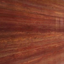 Red Travertine Marble Tiles for Home Decoration